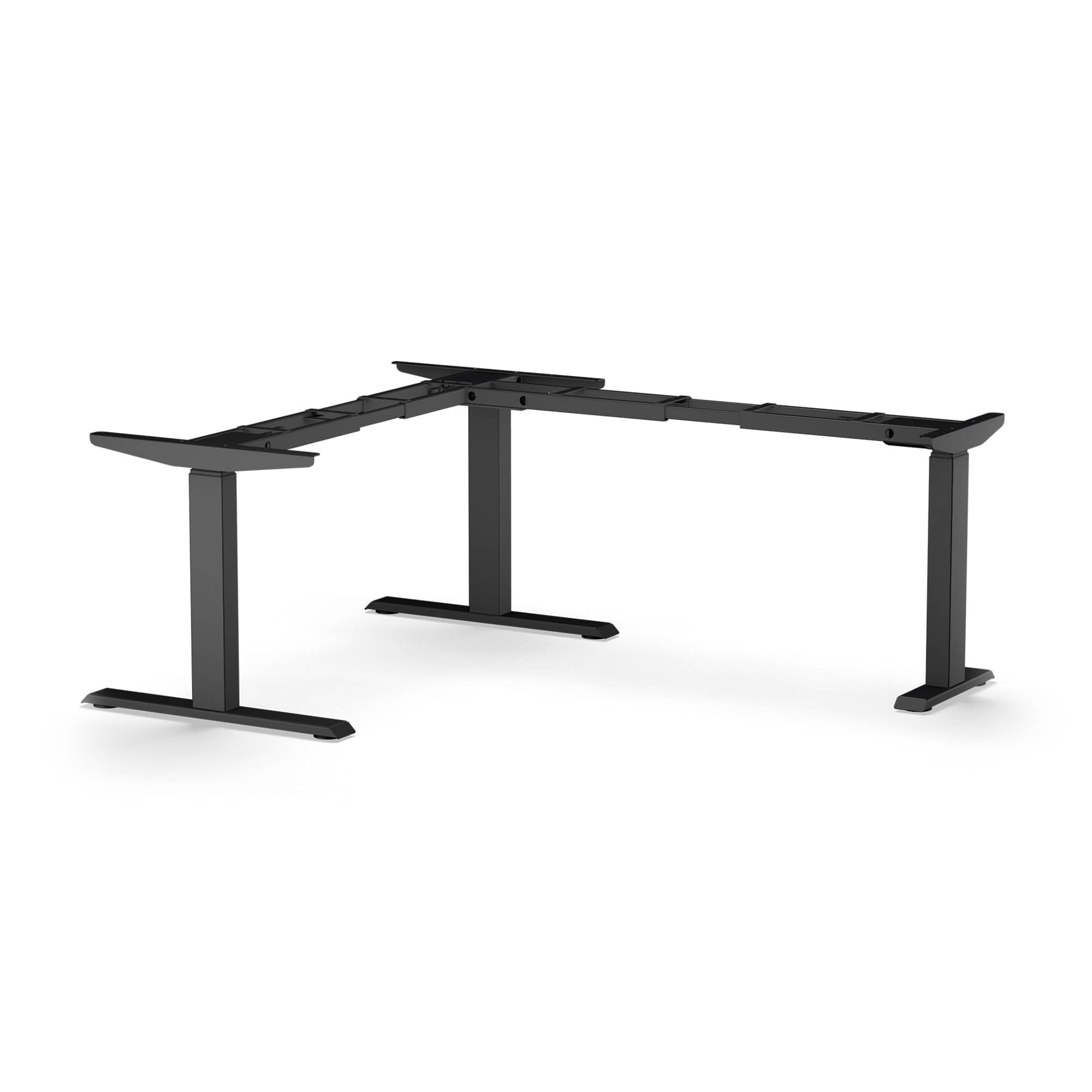 BMB telaio per tavolo E-CORNER regolabile elettricamente in altezza 600 - 1250 mm nero traffico RAL 9017